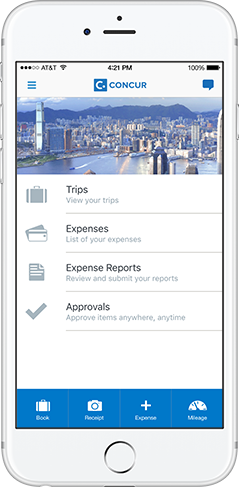 Concur for Mobile - SAP Concur App Center