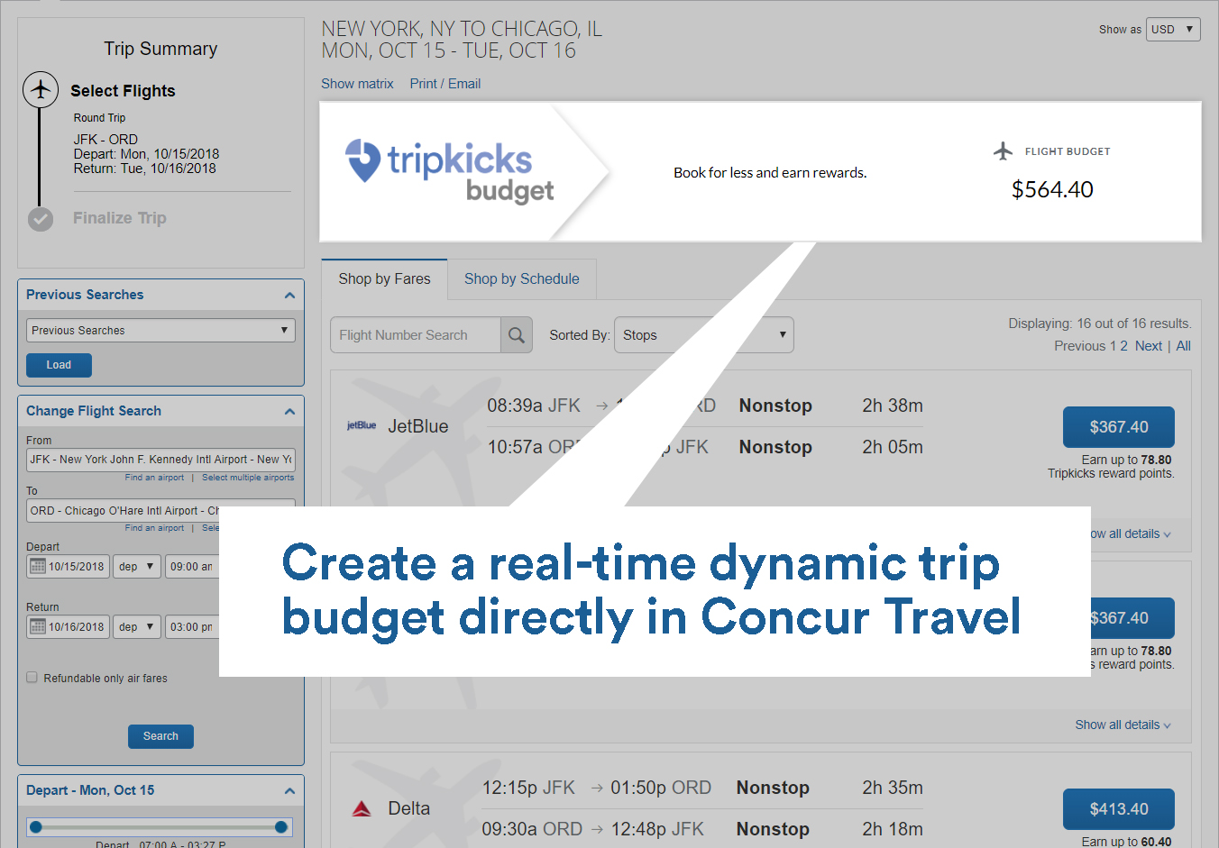 concur trip on hold