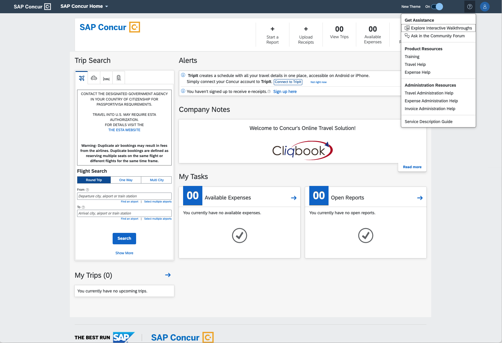 SAP SE SAP Enable Now SAP Concur App Center